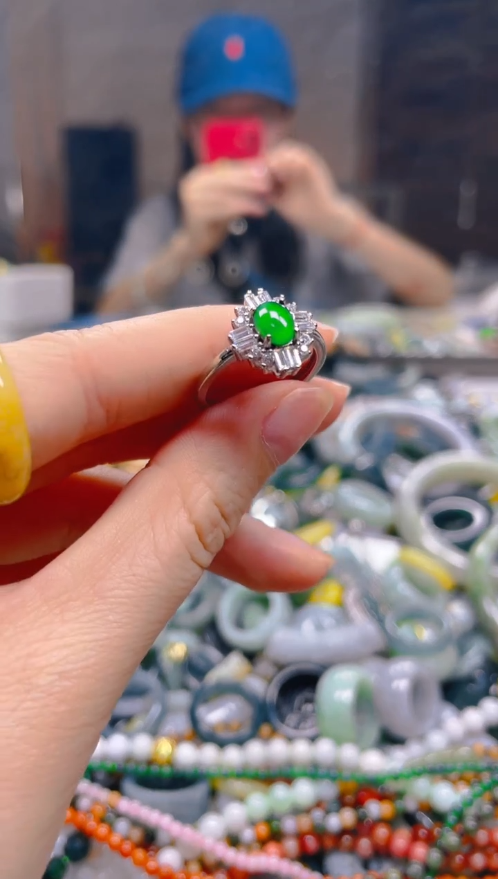 翡翠未镶嵌颈饰/S/翡翠A货一图一物