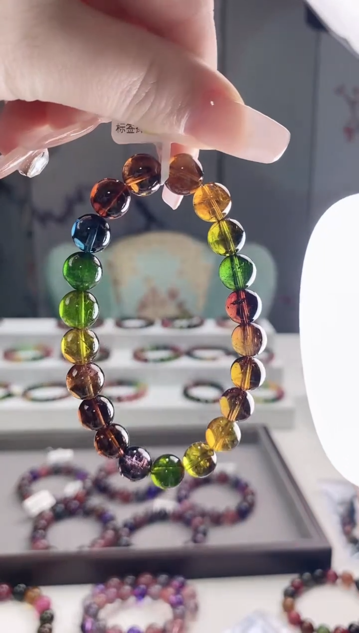 【闪购商品】碧玺单圈9.5*未镶嵌多人多样性发其一