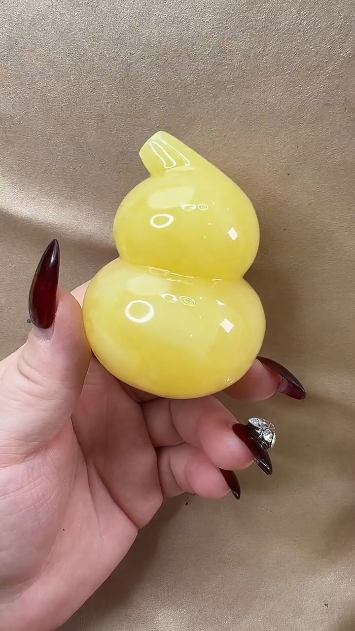 琥珀颈饰未镶嵌吊坠