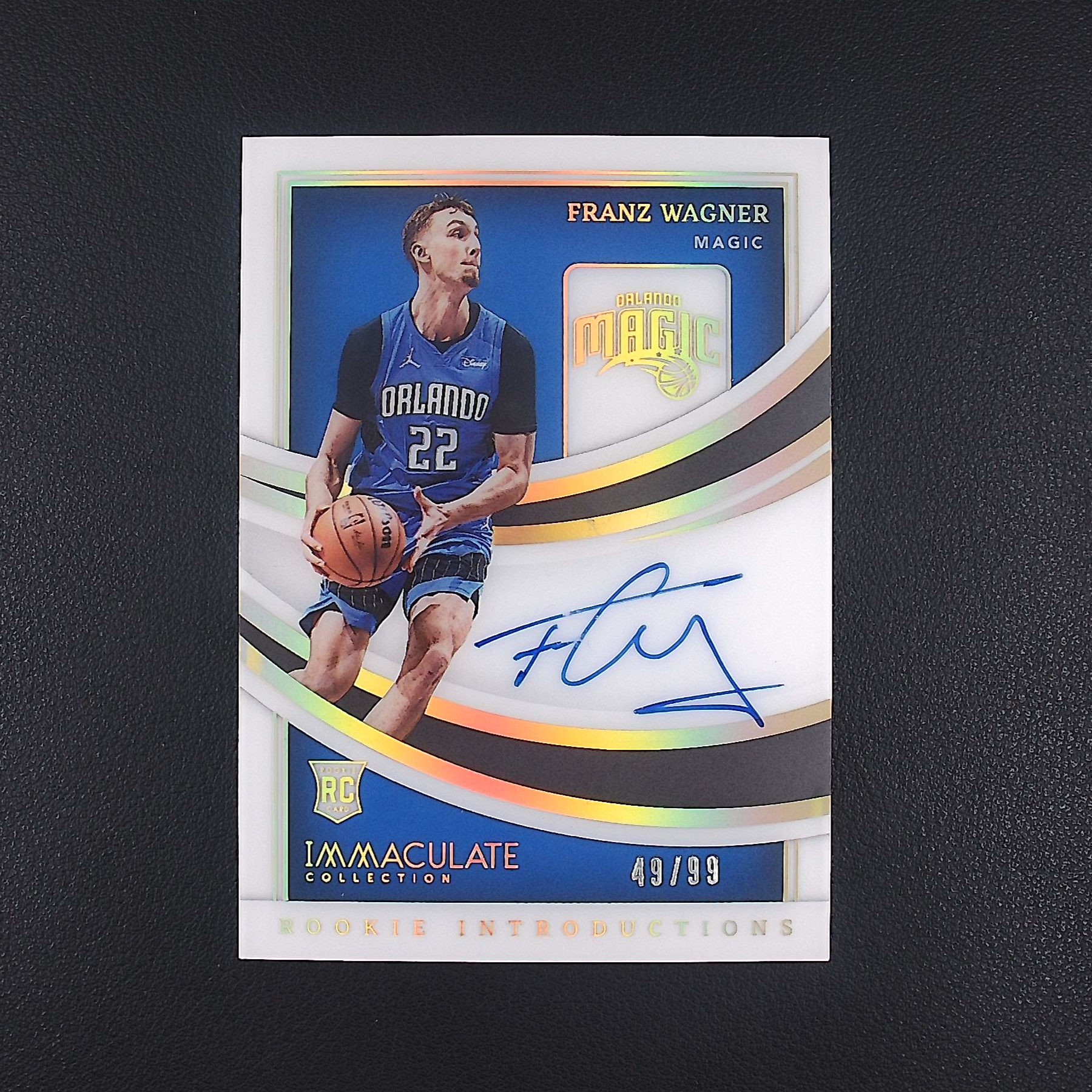 弗朗茨瓦格纳 99编 IMM 帕尼尼NBA国宝手提签字球星卡