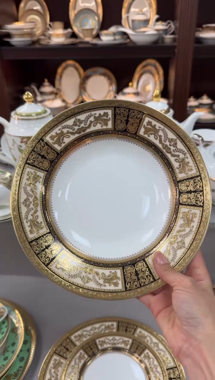 【闪购商品】瓷片9英寸斜面草帽盘 福利款