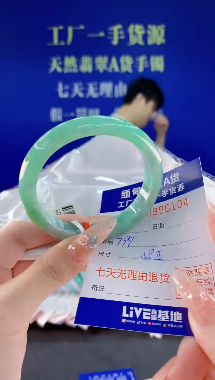 未镶嵌手镯翡翠04天然翡翠A货