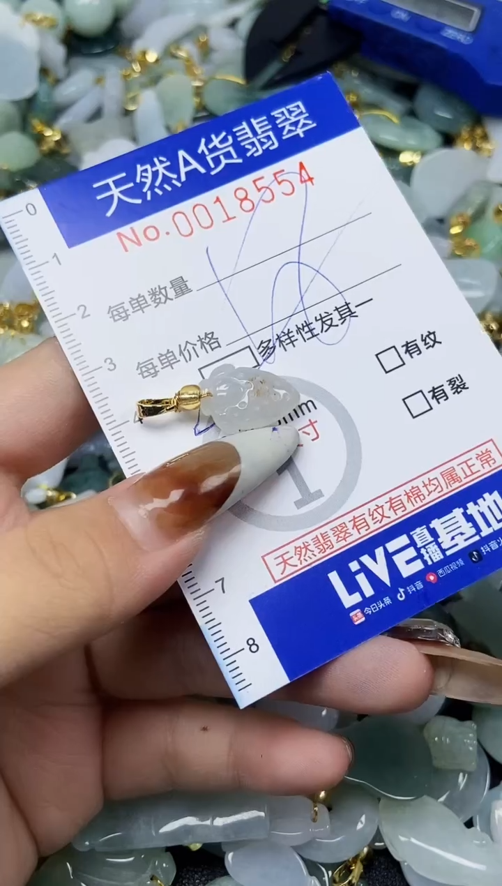 【闪购商品】翡翠颈饰未镶嵌天然A货翡翠