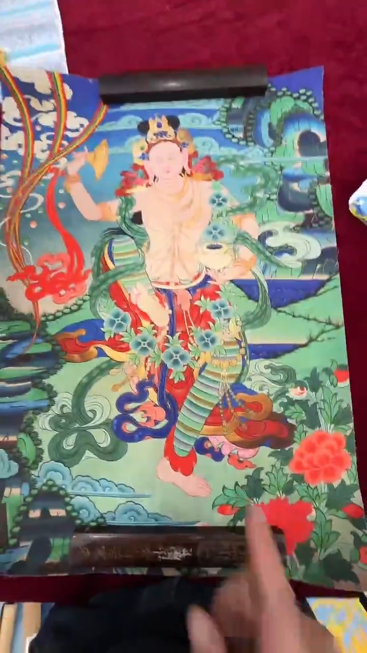 卷轴画唐卡16094