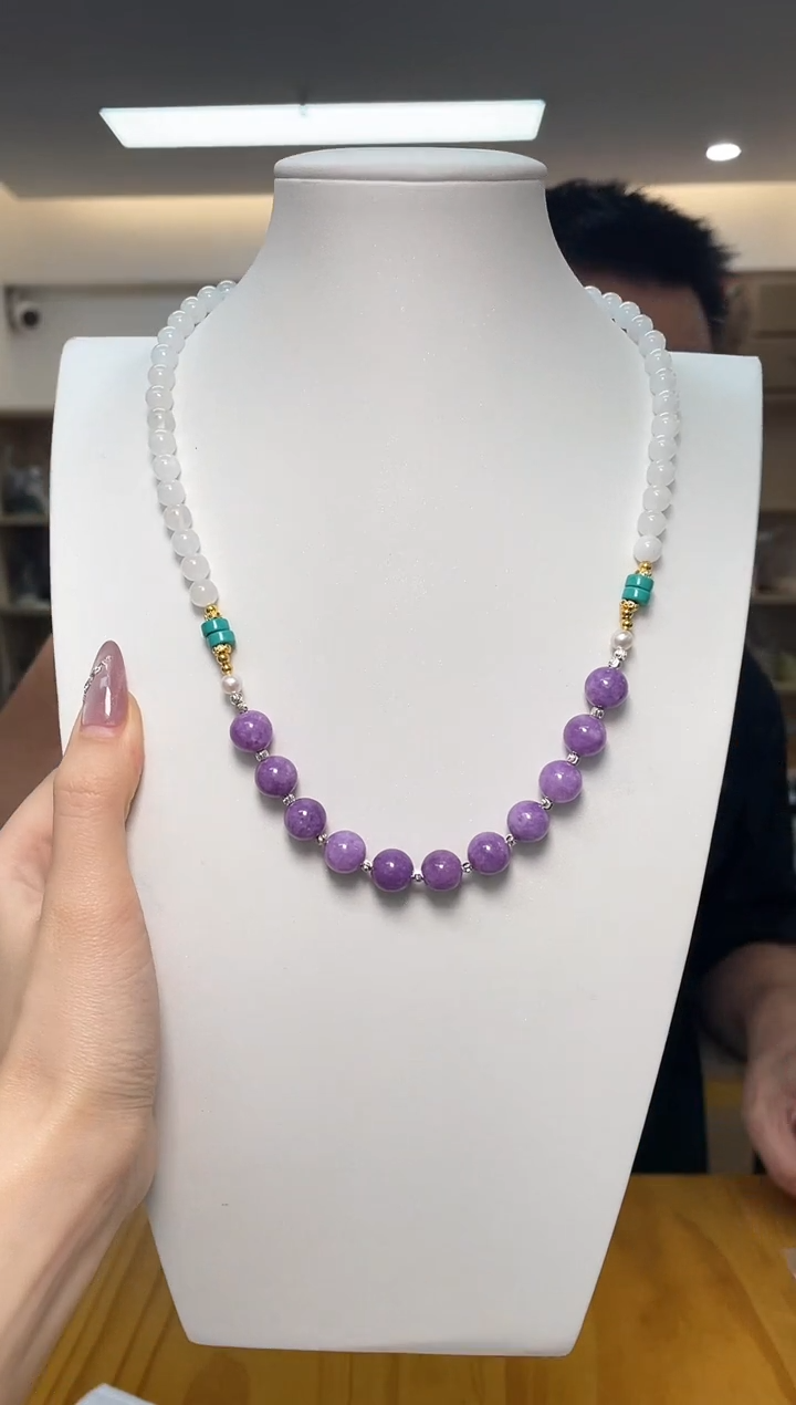 和田玉未镶嵌颈饰（多样性单个发货）