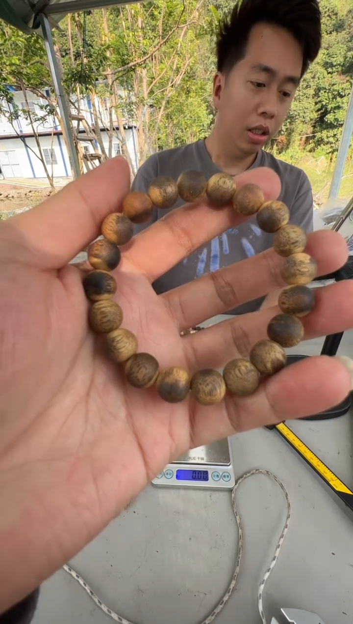 沉香沉香枕虎斑棋1.0圆珠单圈多样性发一