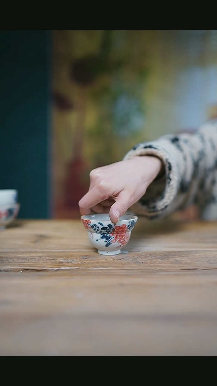 【闪购商品】景德镇杯碗柴烧多人