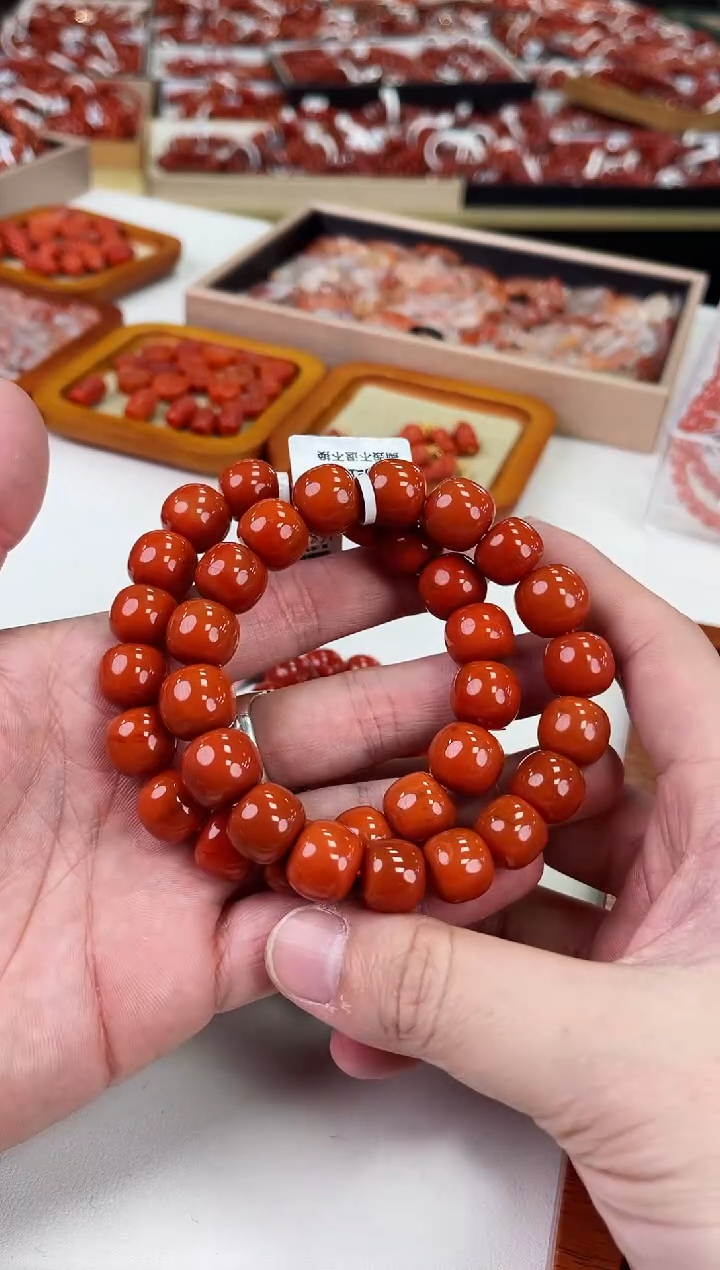 【闪购商品】南红玛瑙瓦西老型手串13+未镶嵌（多样式发其一）