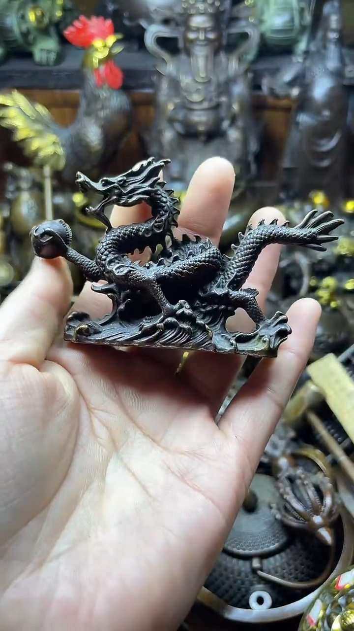 闪购链接，点击下单，有运费险，铜摆件