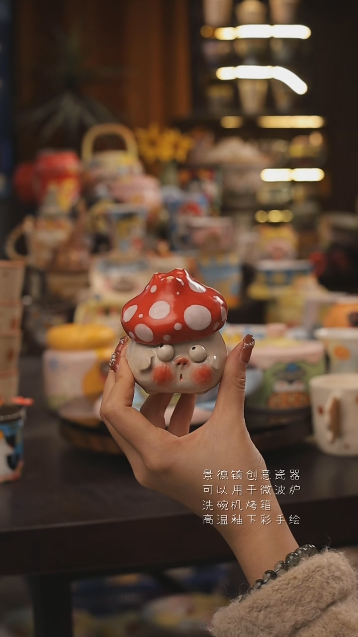 景德镇釉下彩绘设计师款式陶瓷