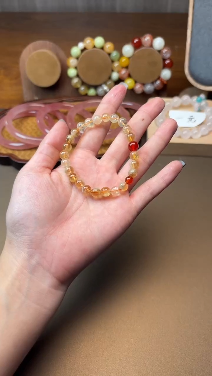 未镶嵌手串水晶1