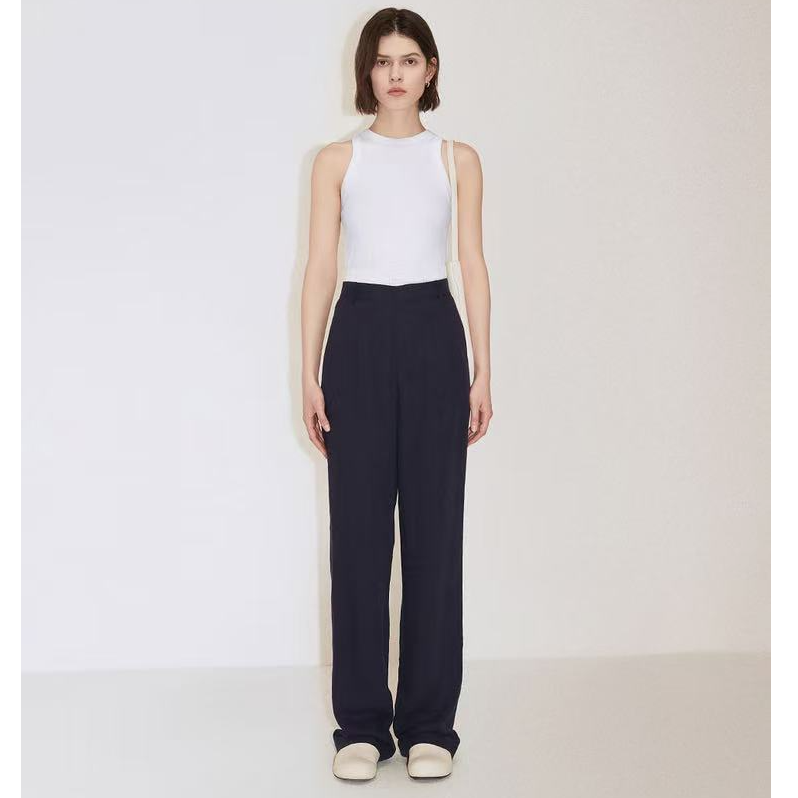 1LY3065020双腰头休闲长裤