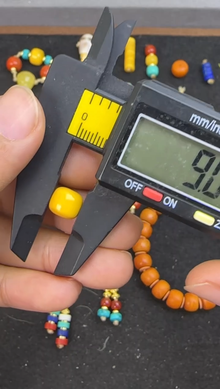 裸石蜜蜡未镶嵌9mm蜜蜡老型单颗