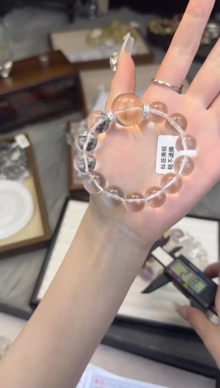 水晶手链未镶嵌b-569天然水晶 多样性发货