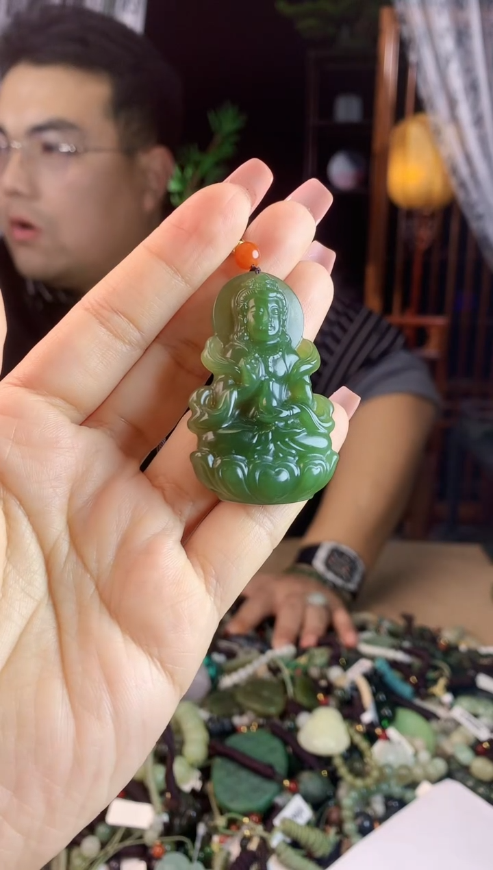 【闪购商品】和田玉挂件未镶嵌1