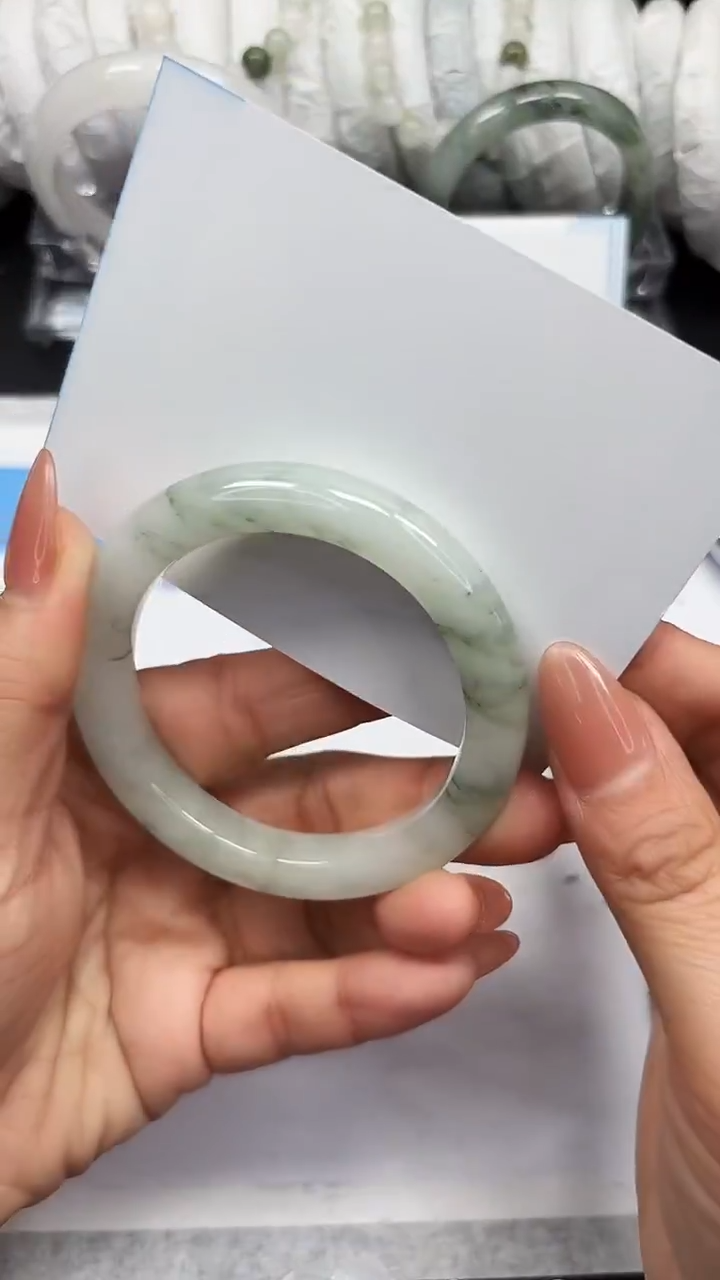 未镶嵌手镯石英质玉A66-51/52/53