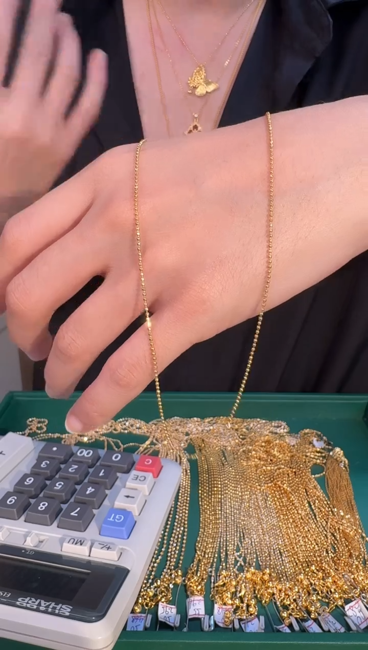 45长固定 切面珠珠 1.78 （附带礼盒包装）