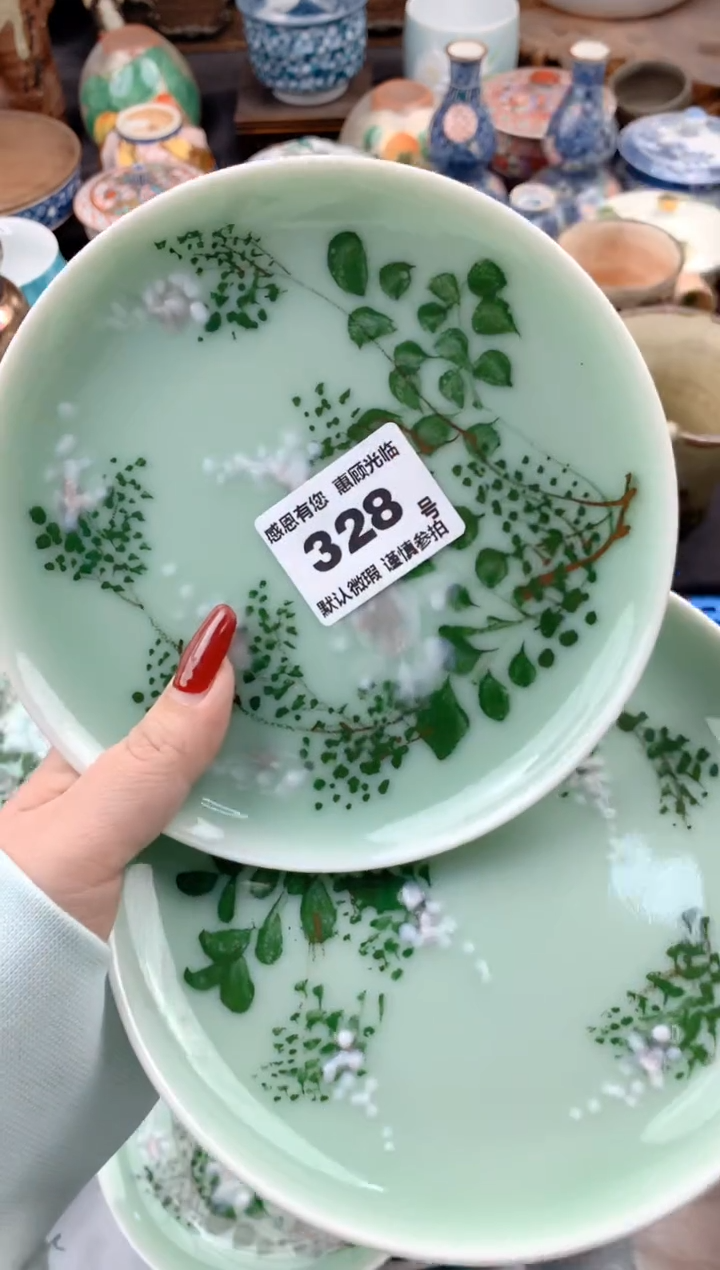 【闪购商品】瓷片328号九姑娘工艺品瓷器