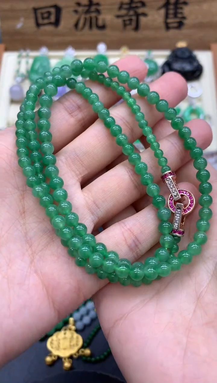 【闪购商品】翡翠颈饰未镶嵌463-中国好珍宝