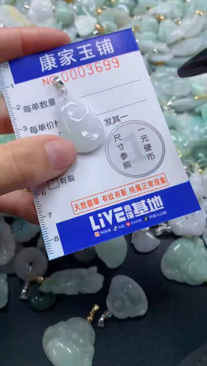 颈饰未镶嵌翡翠3699