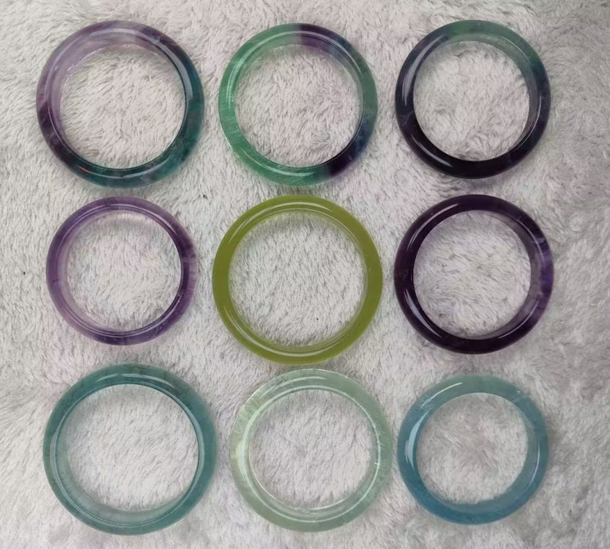 天然精美水晶饰品直播间下单