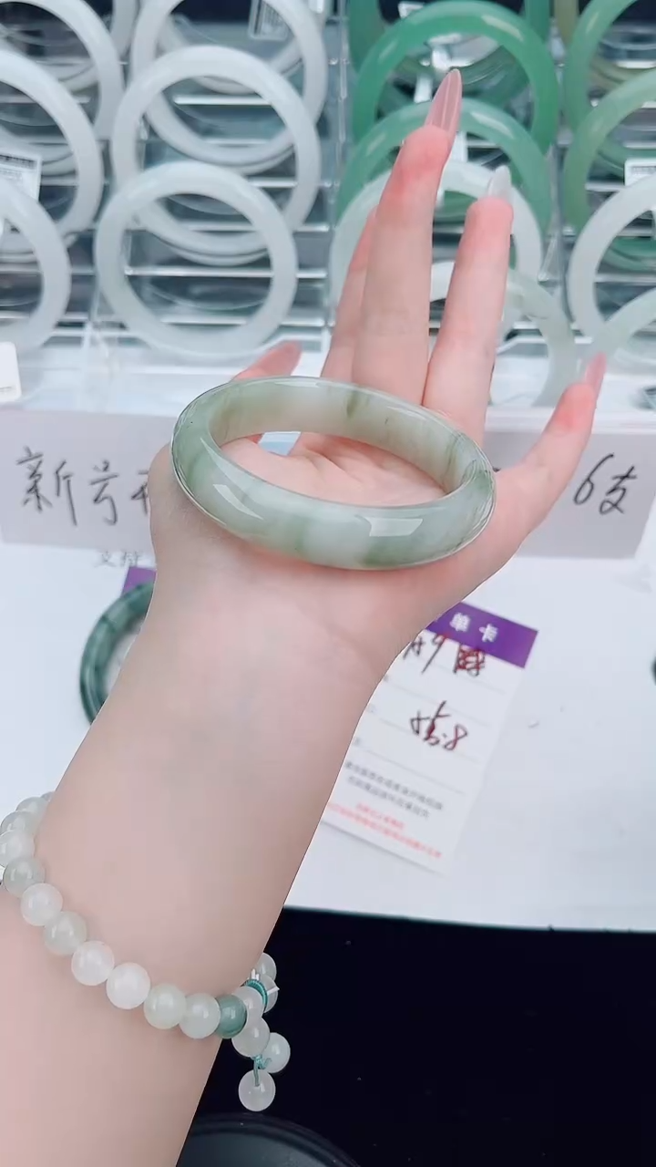 未镶嵌手镯石英质玉156-55/56