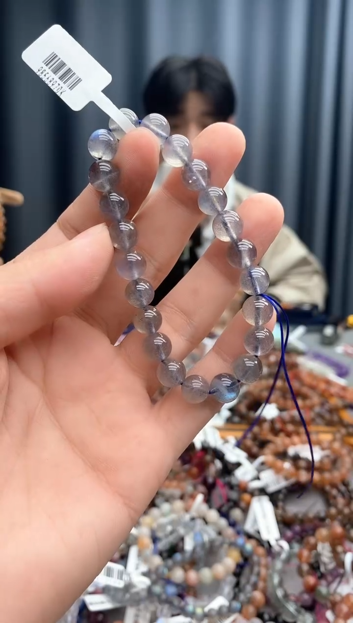 手链未镶嵌长石灰月光