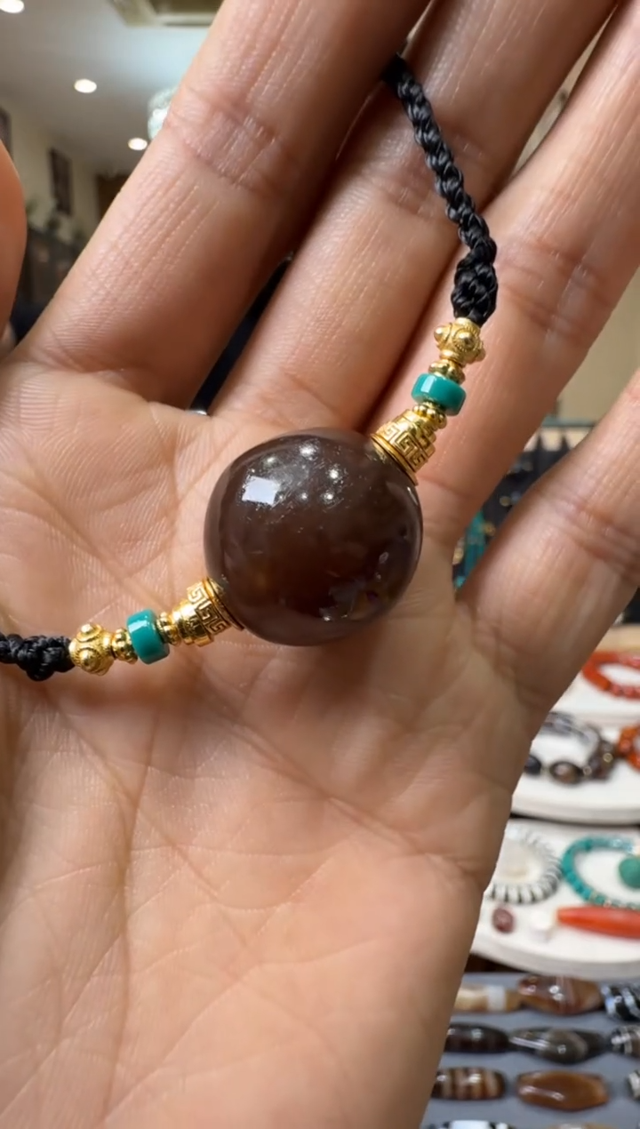 【闪购商品】玛瑙/玉髓珠宝半成品未镶嵌玛瑙珠项链