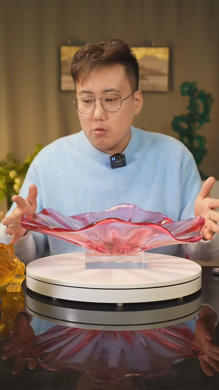 【闪购商品】雅致水晶琉璃 摆件 花器 果盘 茶酒具