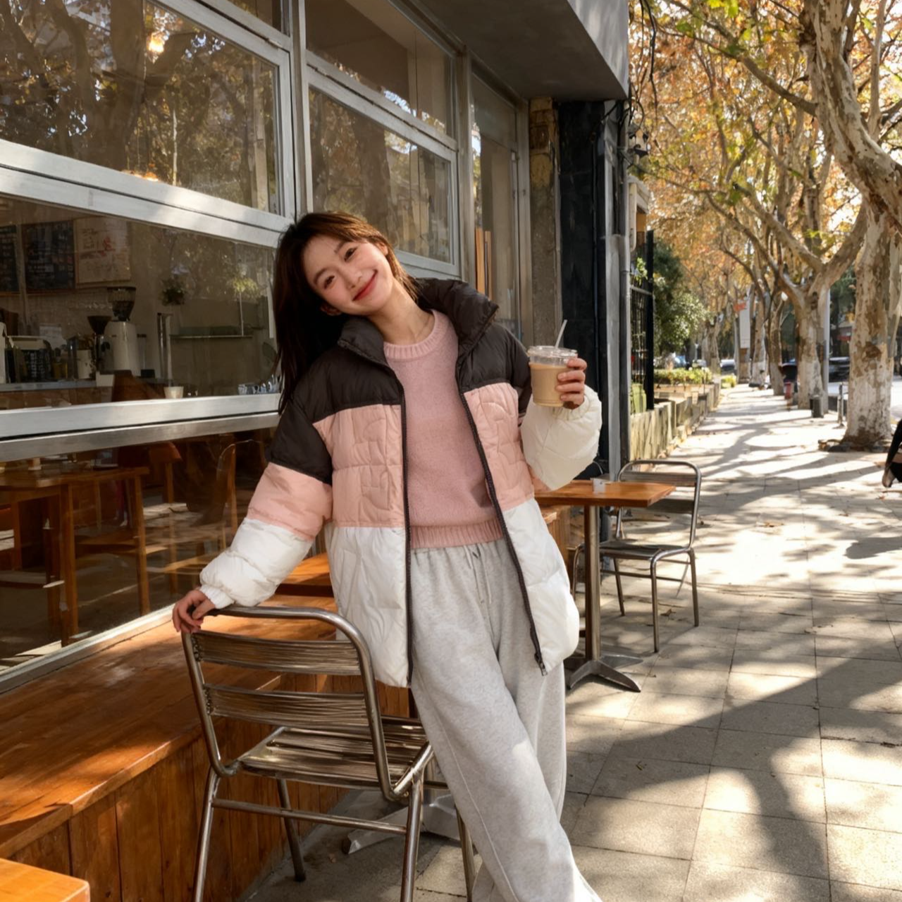 9813139高端专享老林家儿童冬款羽绒服粉色（靠谱）