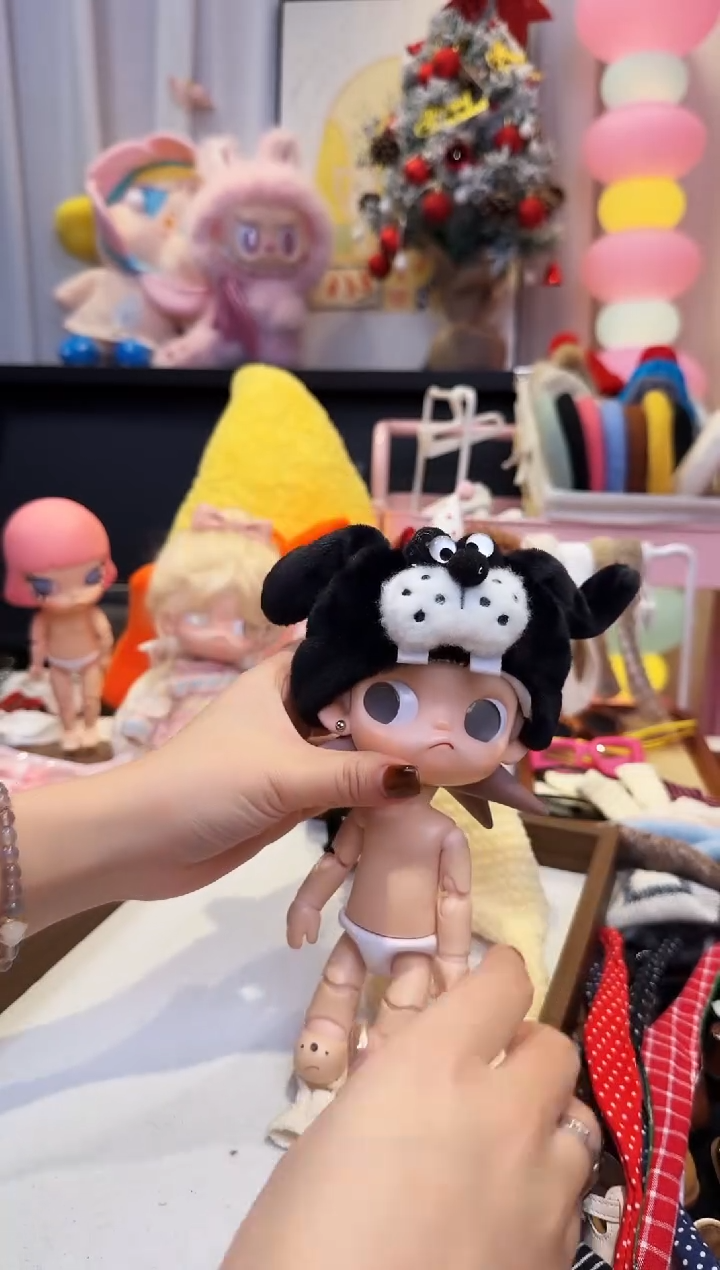 高飞头套嘎子姐带的