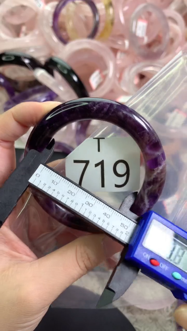 未镶嵌珠宝半成品水晶T719-53