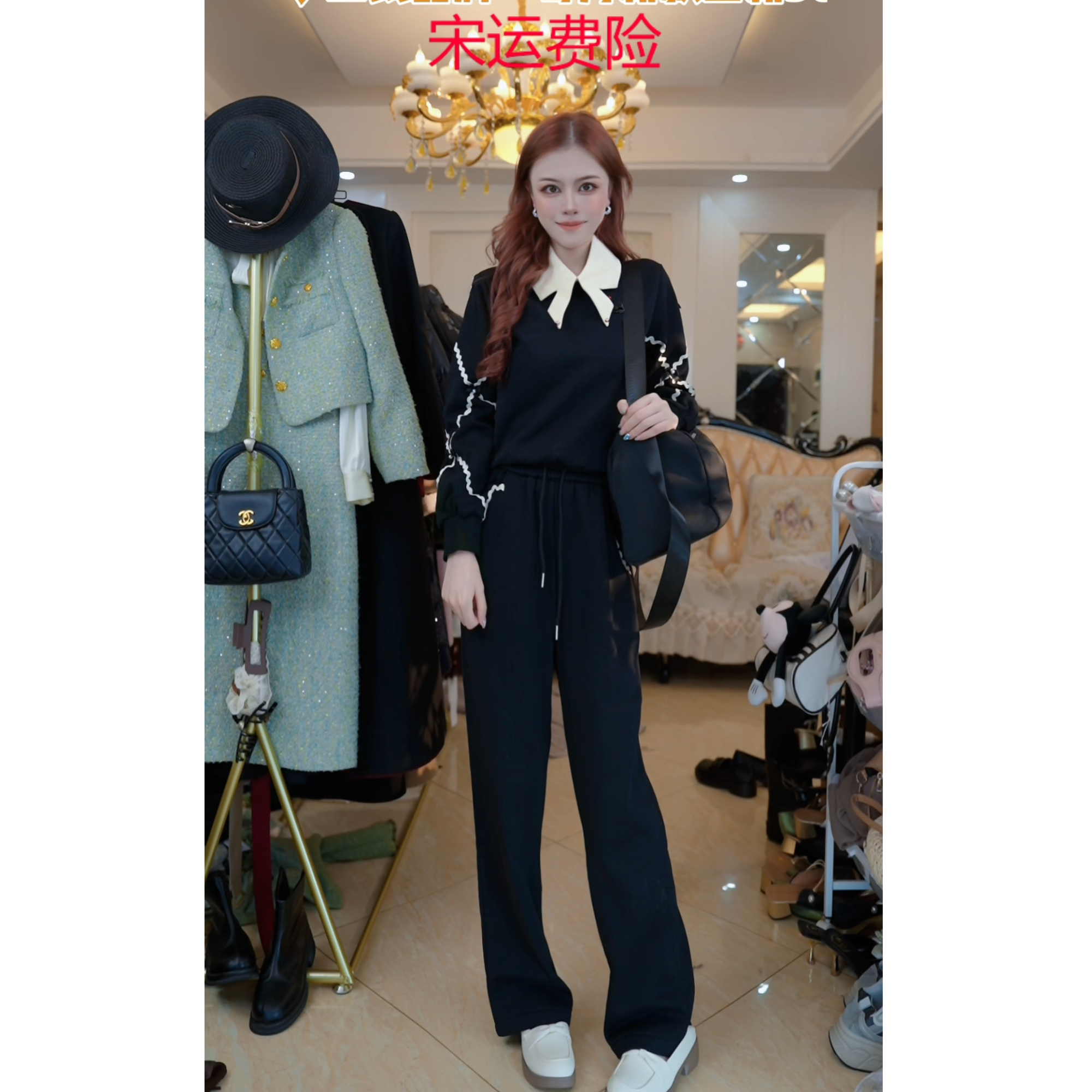 2025新款秋季卫衣上衣女短款休闲舒适女长袖卫衣A52888