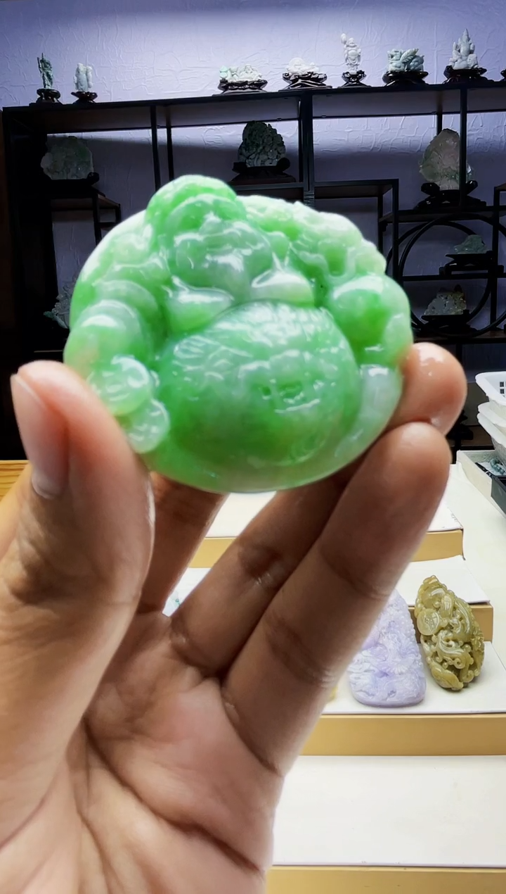 【闪购商品】定制翡翠未镶嵌毛货03130068