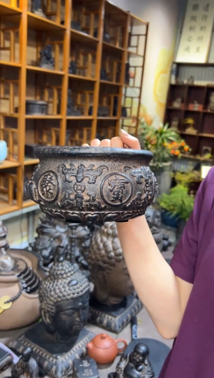 陶土【火山泥】聚宝盆