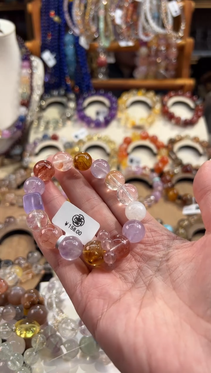 合金手链水晶?****月月 定制款 天然水晶默认微瑕