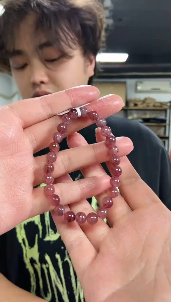 【闪购商品】水晶手串未镶嵌多样性发其一颜色微差