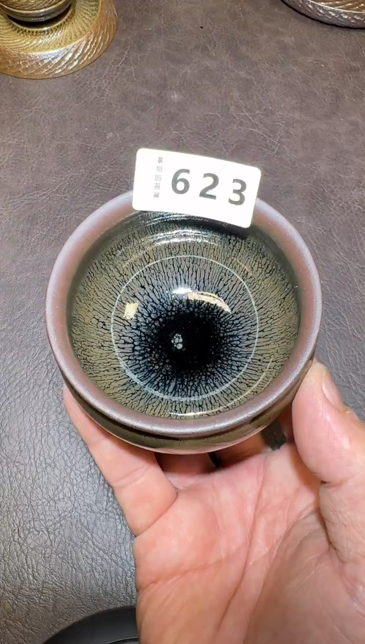 茶盏建窑建盏主人杯623