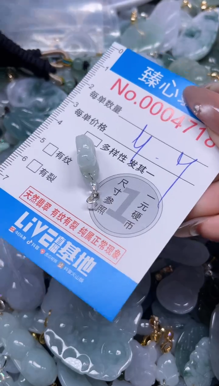 颈饰未镶嵌翡翠4718