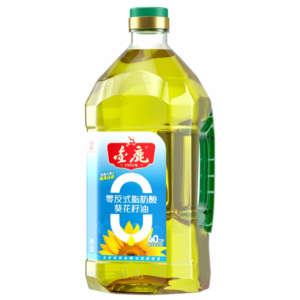 金鹿零反式脂肪酸葵花籽油 1.8L