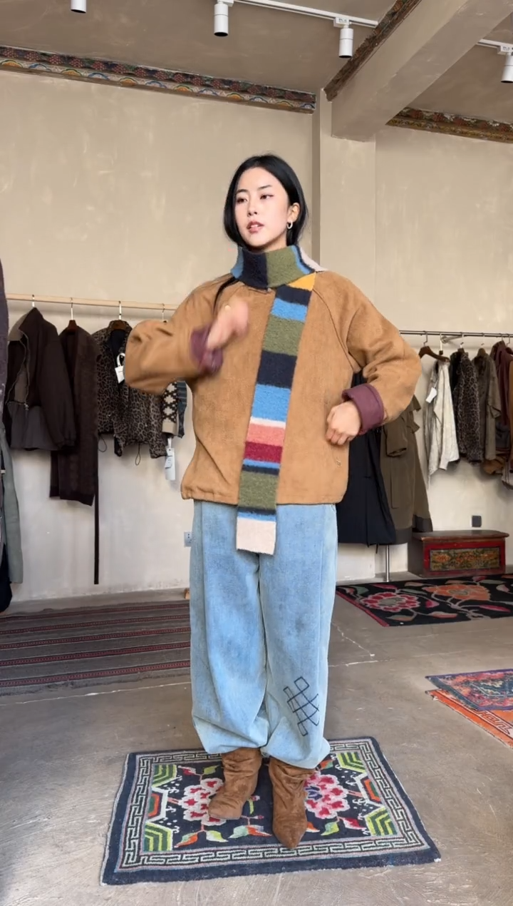 KWC26FW麂皮外套XS