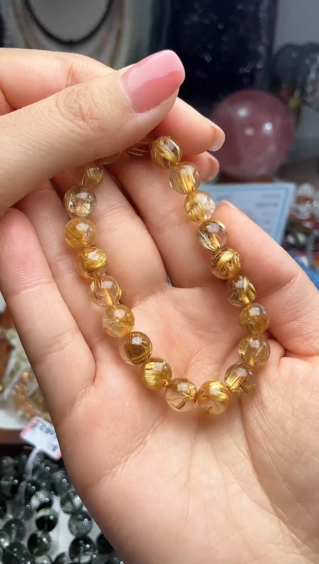 【闪购商品】发晶手链未镶嵌天然钛晶手链