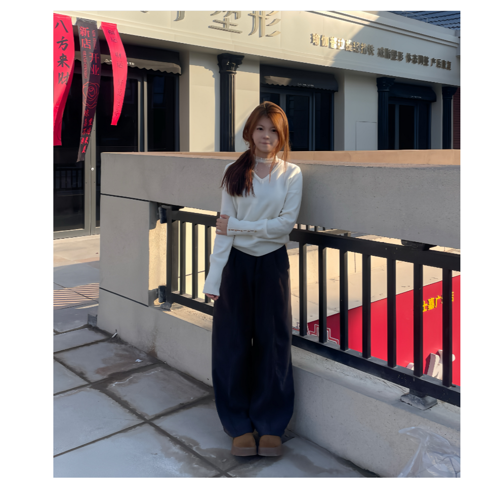 MOYI专属长袖百搭时尚爆款毛衣