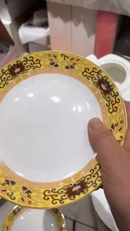 瓷6.5月光2个隆达骨瓷