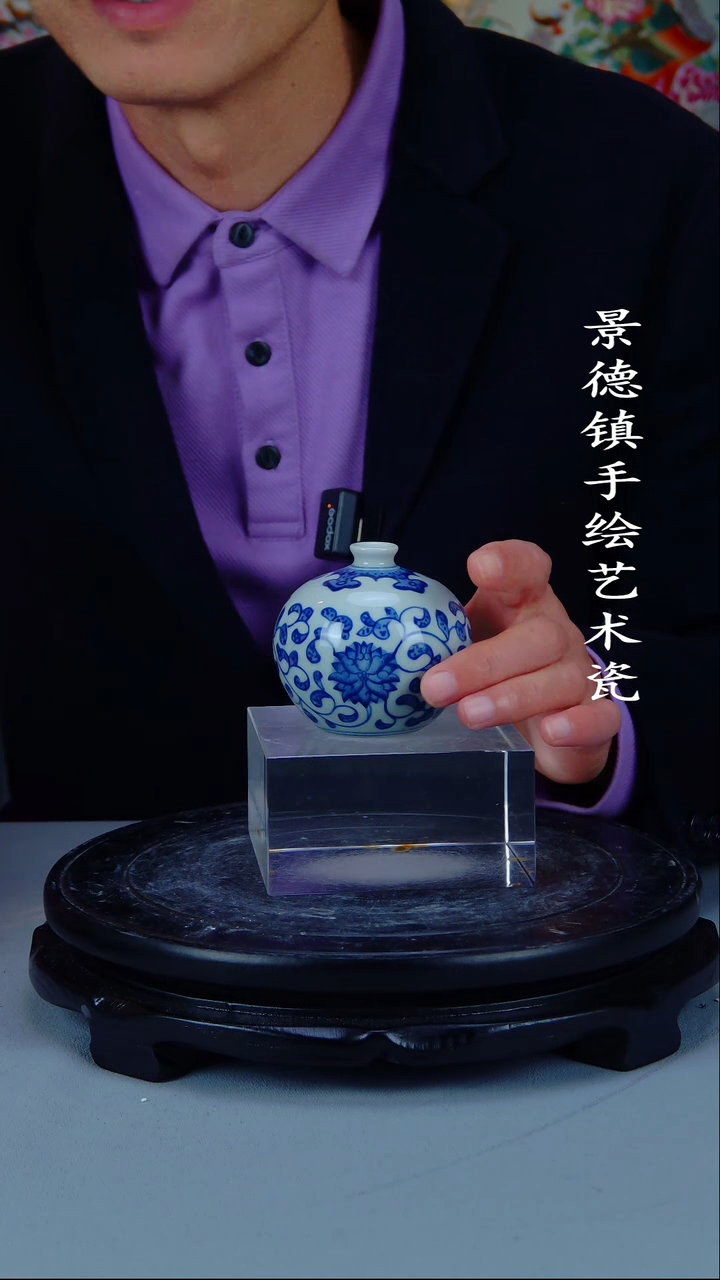 摆件陶瓷景德镇手工手绘陶瓷13