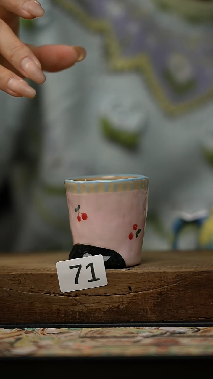 【闪购商品】瓷片手绘·杯/设计师 xudu 款