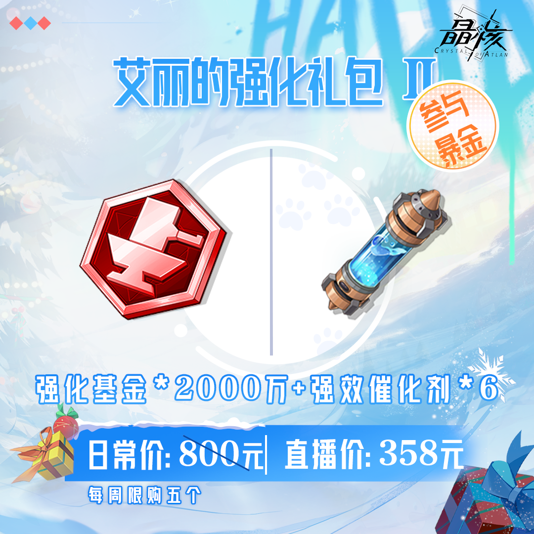 【晶核】艾丽的强化礼包II