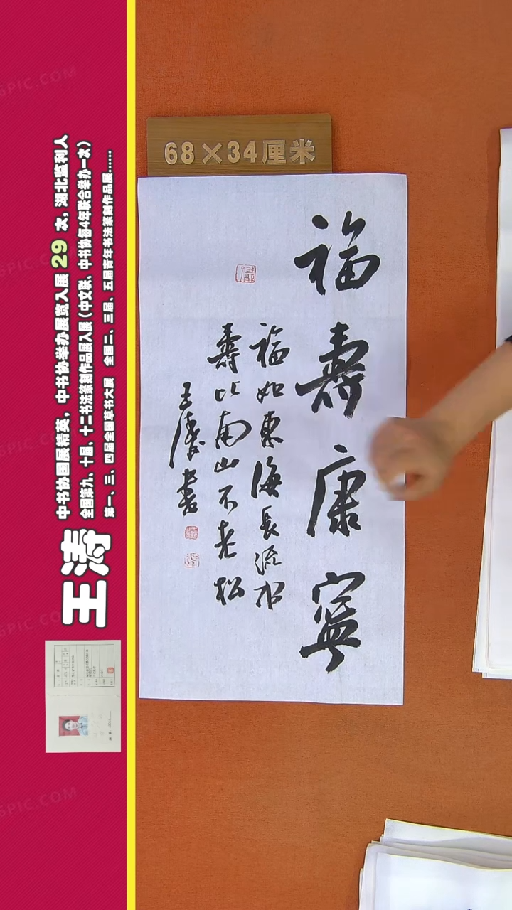 【闪购商品】书法177王涛书法作品