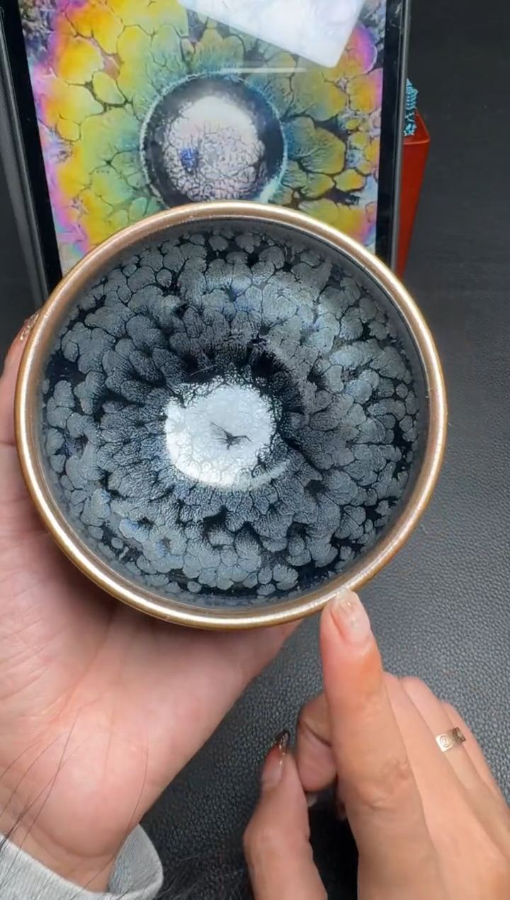 【闪购商品】茶盏李学有牡丹盏89