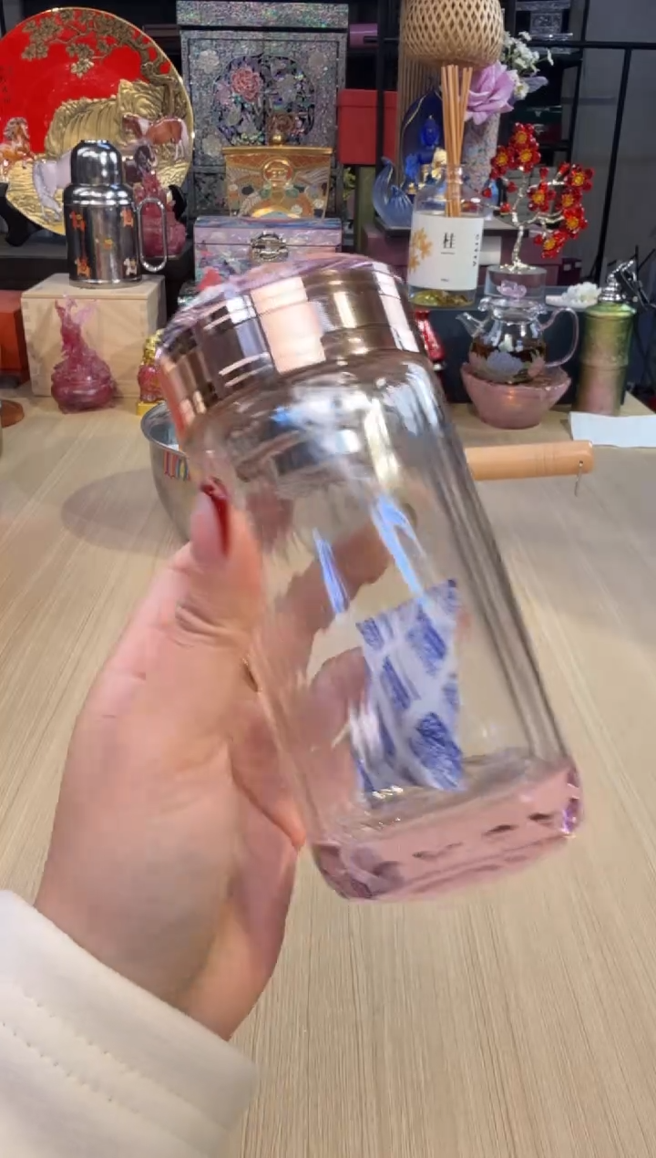 102晶颜水杯-粉色 